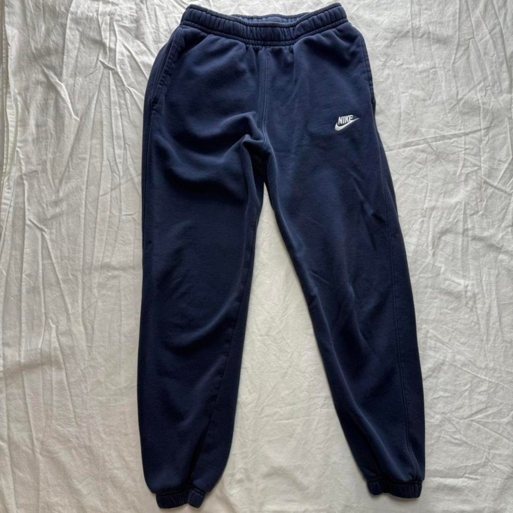 Nike Blue Club Fleece Jogger Sweatpants Mens S Performance Athleisure